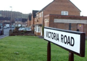 Victoria Road in Thornhill Lees